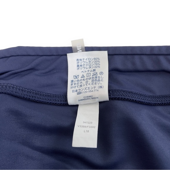 Lands End Swim Skirt with built-in briefs Style 347223 Navy size 18 - Picture 6 of 9